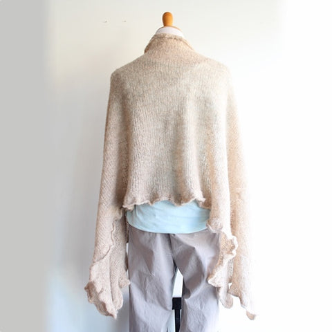 Brushed Alpaca Nuvem Wrap Project