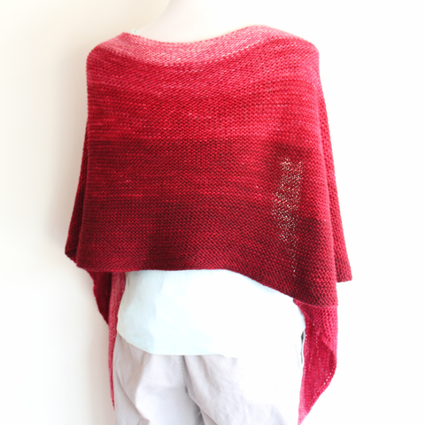 Easy Garter Scarfy-Wrap Pattern FREE