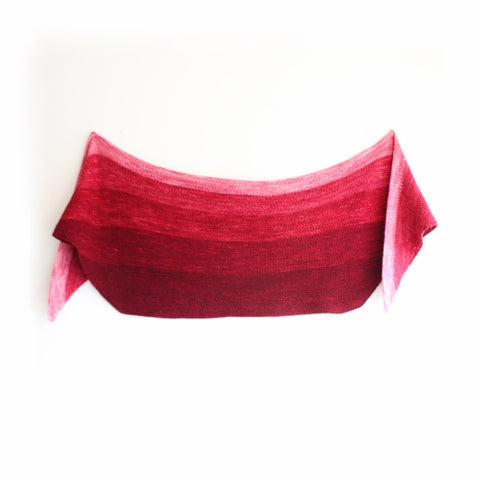 Easy Gradient Garter Scarfy-Wrap Project