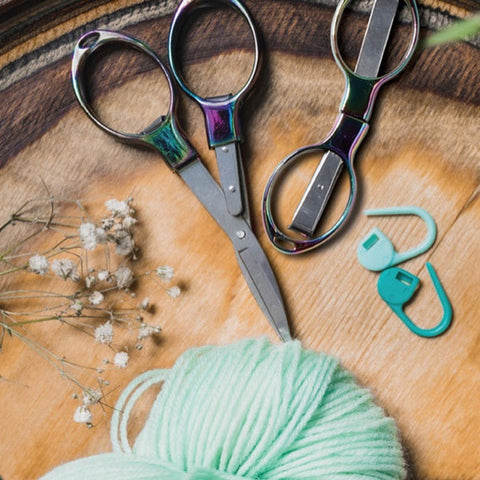 Knit Pro Rainbow Folding Scissors