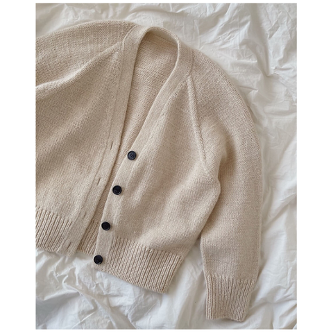 Petite Knit Champagne Cardigan Project