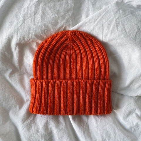 Petite Knit Hipster Hat PROJECT