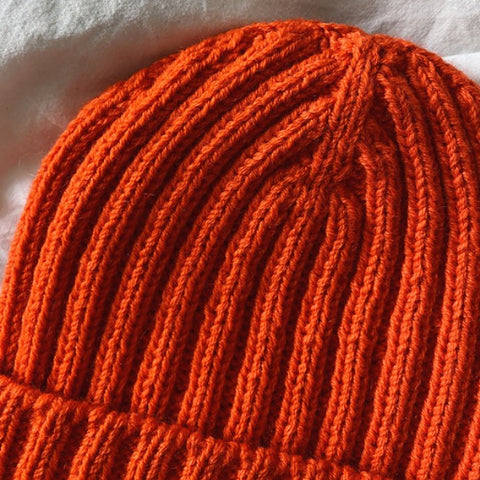 Petite Knit Hipster Hat PROJECT