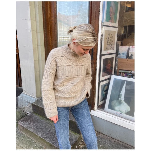 Petite Knit Ingrid Pullover Project