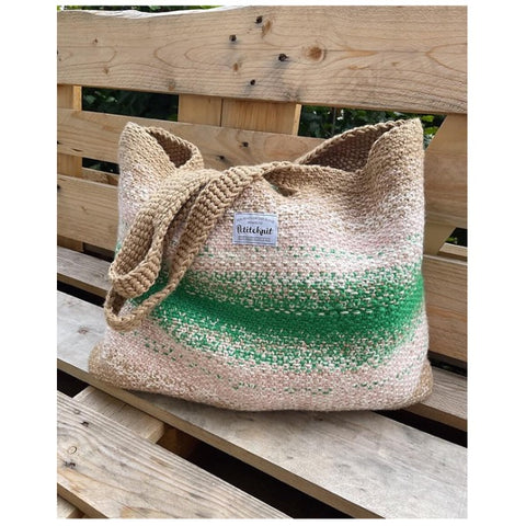 Petite Knit Technicolor Shopper Bag PROJECT