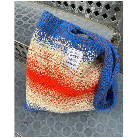 Petite Knit Technicolor Tote Bag PROJECT