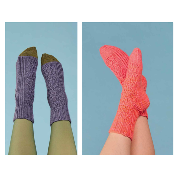 How To Loom Knit Yoga Socks 
