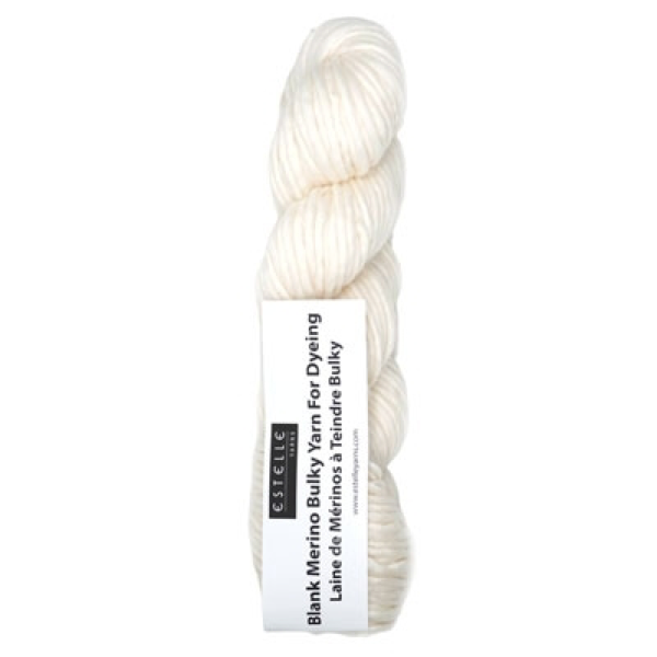 Estelle Blank Merino Bulky Yarn for Dyeing