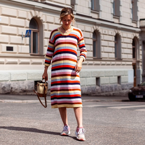 Stripe Hype Dress PROJECT