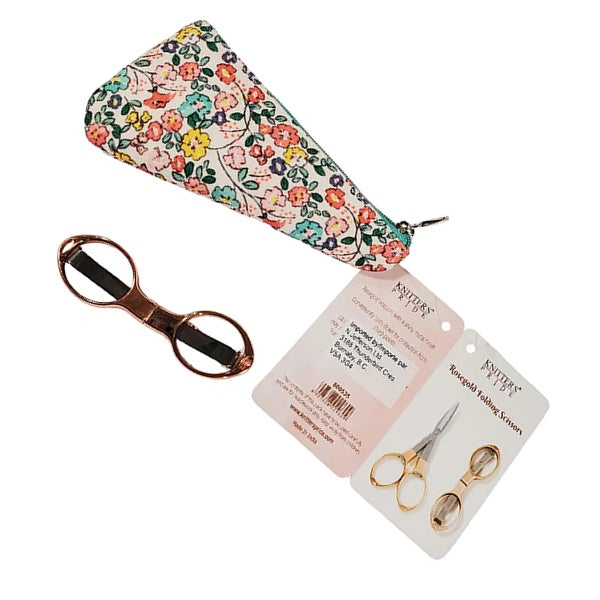 Knit Pro Rose Gold Folding Scissors