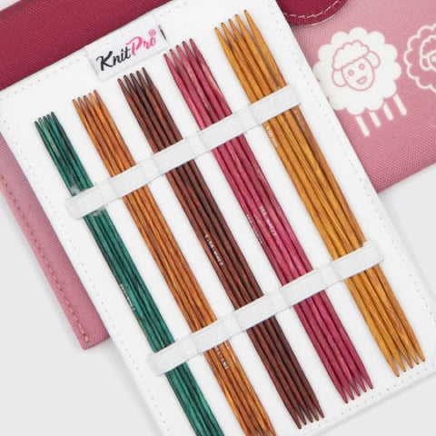 KnitPro Dreamz Wood Double Pointed Needle Sets
