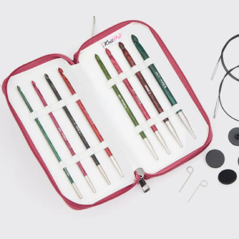 Knit Pro Dreamz Deluxe Tunisian Crochet Hook Set
