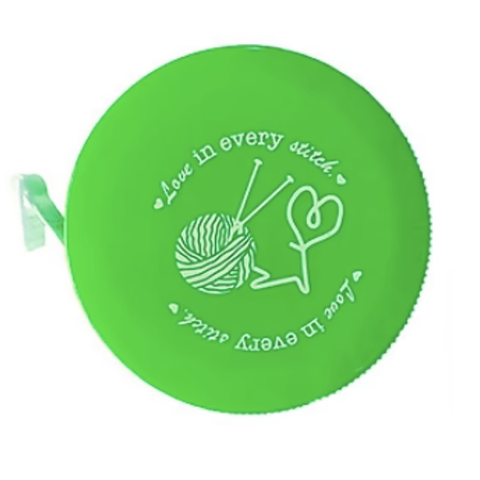 "Love In Every Stitch" Tape Measure
