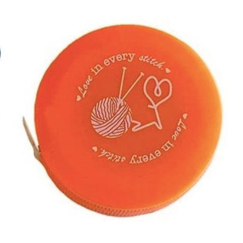 "Love In Every Stitch" Tape Measure