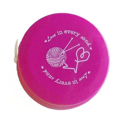 "Love In Every Stitch" Tape Measure