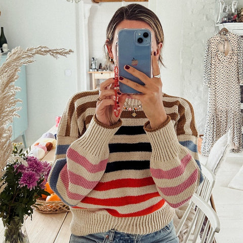 Stripe Hype Pullover PROJECT