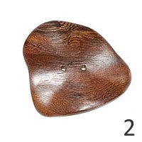 Buttons: Wood Freeform 55mm