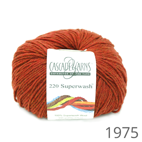 Cascade 220 Superwash Heathered Colours