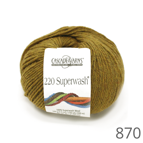 Cascade 220 Superwash Heathered Colours