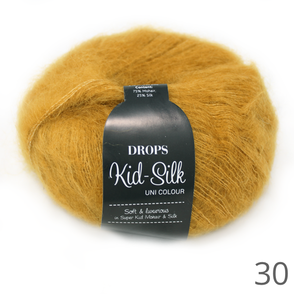 Kid Mohair Silk Yarn, 48 Colours Garnstudio Drops Design KID-SILK