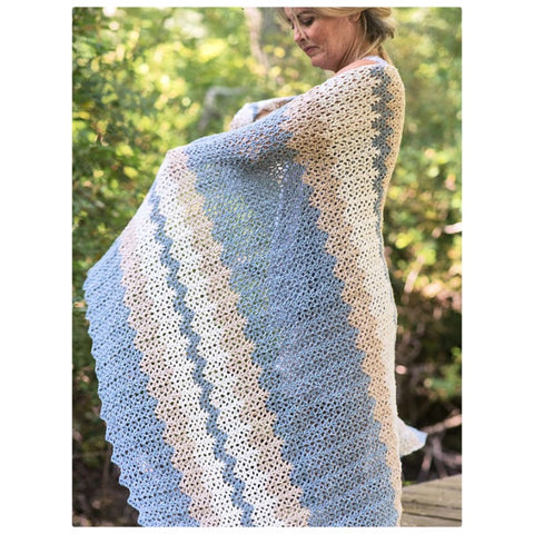 Berroco Eden Crochet Blanket (Stole) Kit PRE-ORDER