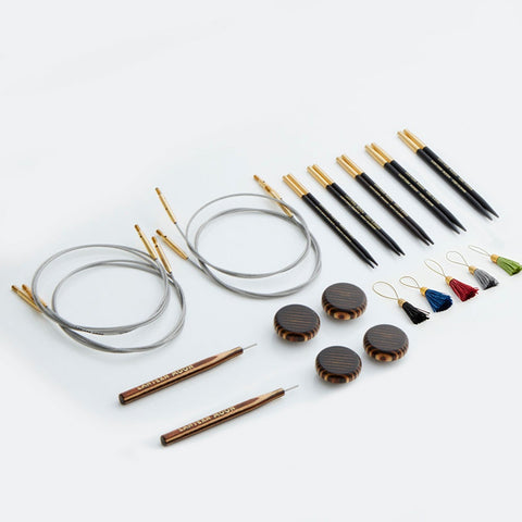 Knitters Pride Lantern Moon Interchangeable Circular Needle Set: LEGACY/5"