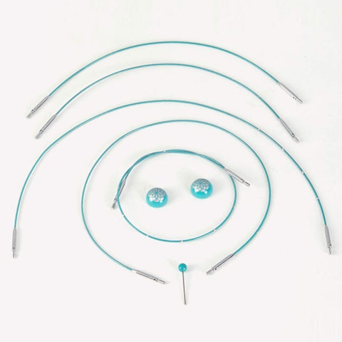 Knitters Pride Interchangeable Circular Needle Cables/Cords: MINDFUL SWIVEL