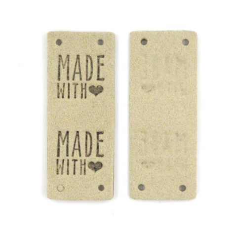 40x10mm Custom Wooden Tags  Clothing Labels / Knitting Tags / Crochet –  The Cotswolds Laser Co