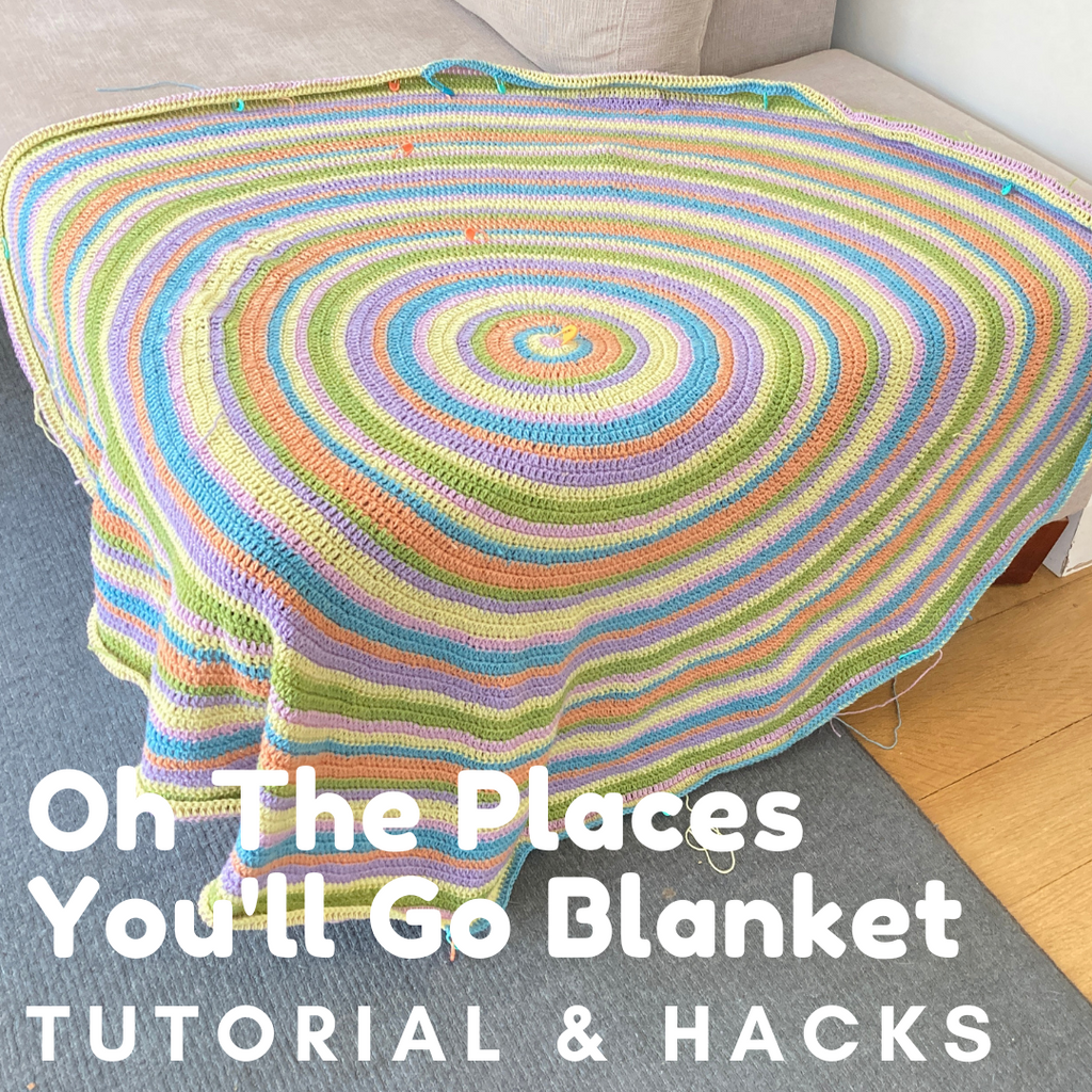 Oh The Places You'll Go Blanket PROJECT & TUTORIAL
