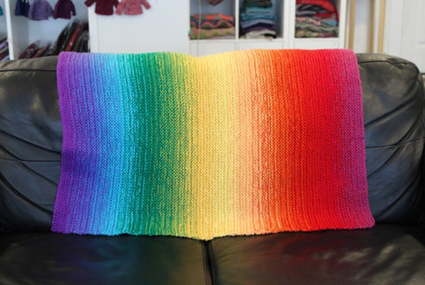 Ombre Baby Blanket Pattern FREE