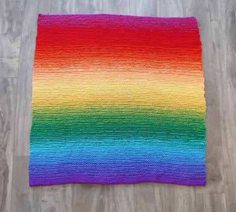 Ombre Baby Blanket Pattern FREE
