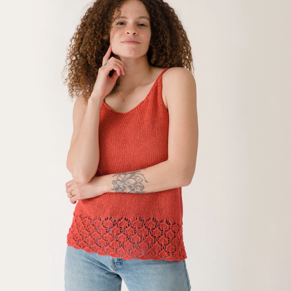 Quince & Co Kama Tank Project – Knit-O-Matic