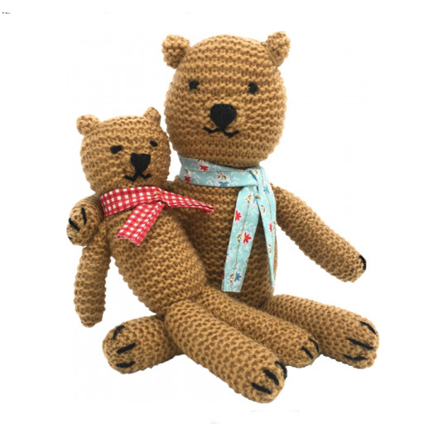 Teddy bear knitting kit on sale