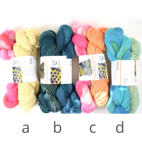 Fleece Artist Woolen Thrum Mitten Kit