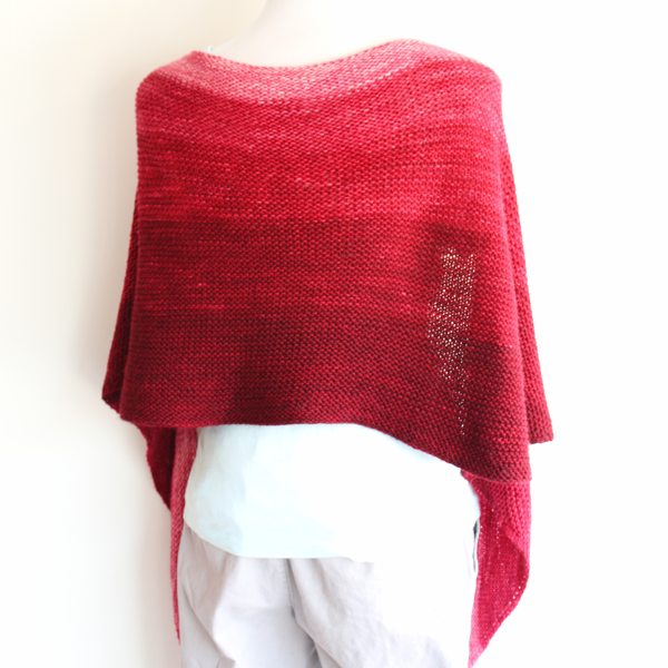 Easy Gradient Garter Scarfy-Wrap Project