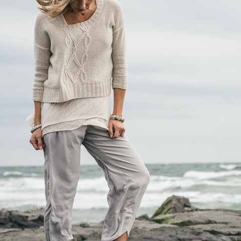 Kelbourne Bennet Creek Cabled Pullover Project