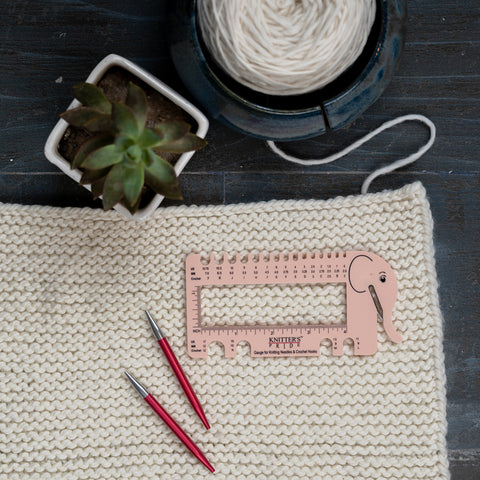 Knitter's Pride Elephant Needle & Hook Gauge