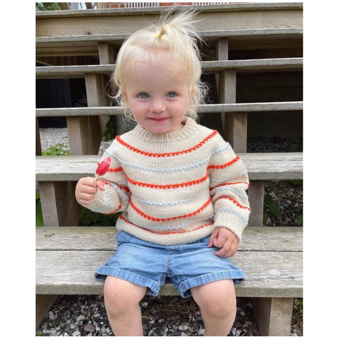 Petite Knit Festival Sweater Pullover (age 1 - 14) PROJECT