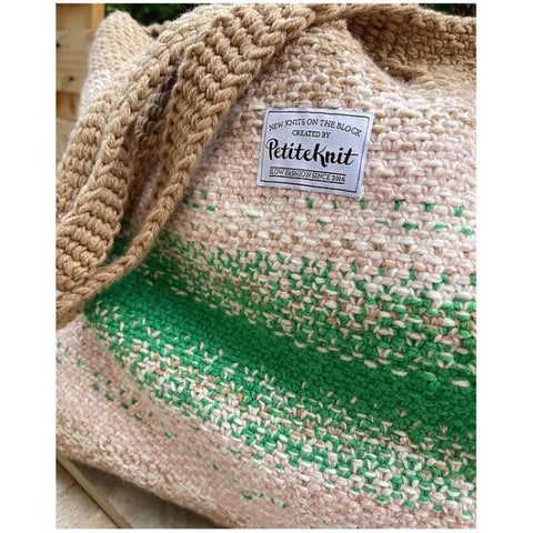 Petite Knit Technicolor Shopper Bag PROJECT