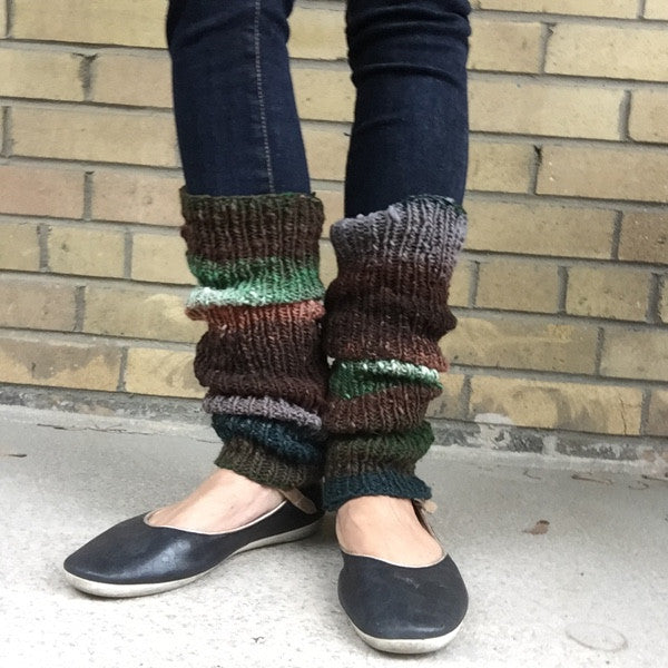 Stay-Up Legwarmers (Worsted/Aran) Pattern FREE – Knit-O-Matic