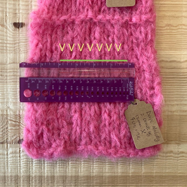 Winter Mitten Knitting Row Counter Stitch Markers, Manual Knitting